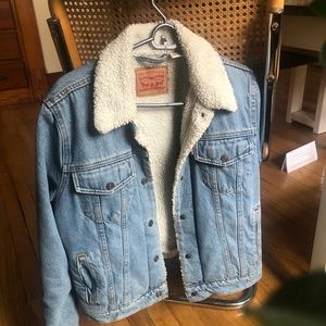 Levi Sherpa Lined Jacket